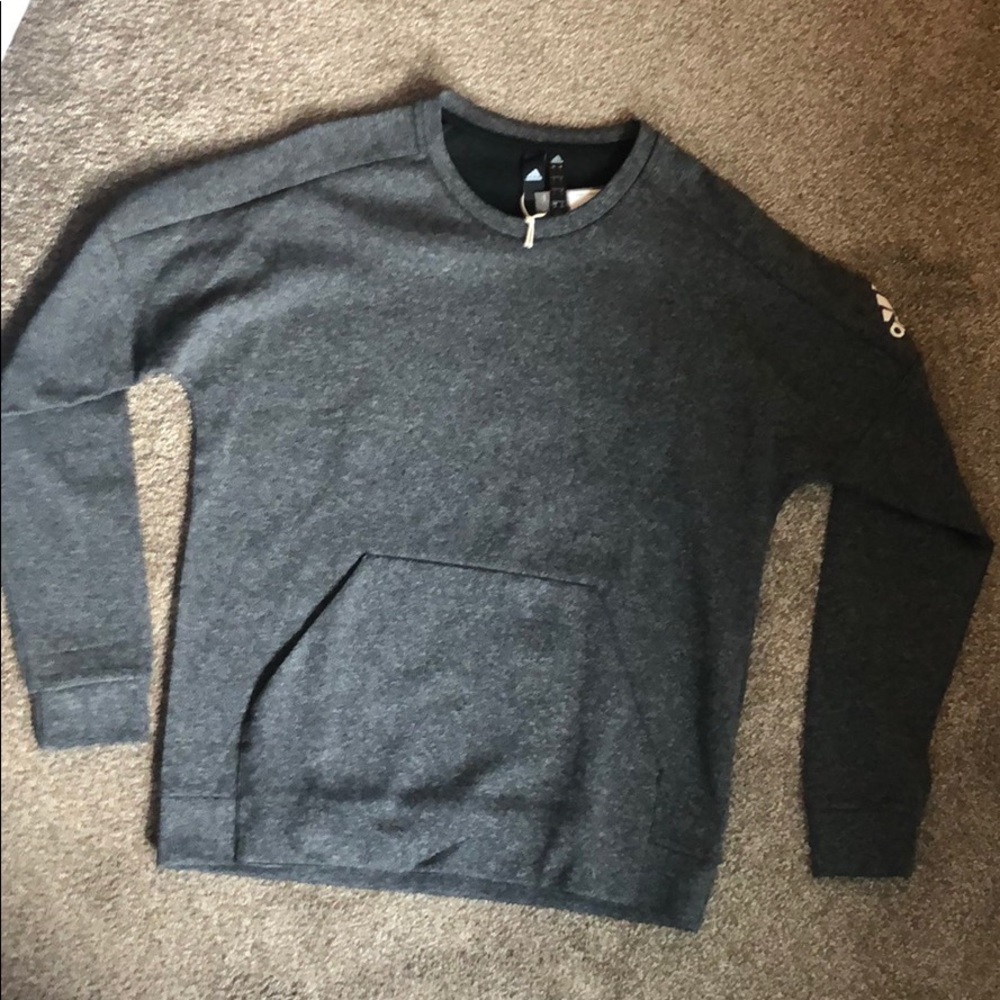 Adidas Stadium Sweatshirt Large Sportswear NEW - Picture 1 of 5